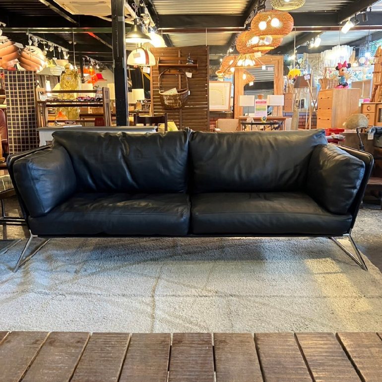 erba/エルバ Trussトラス ソファ イタリア 320万 奥山清行 本革 羽毛 3