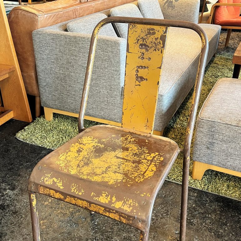 ヴィンテージ ガーデンチェア シャビーアイアン インダストリアル