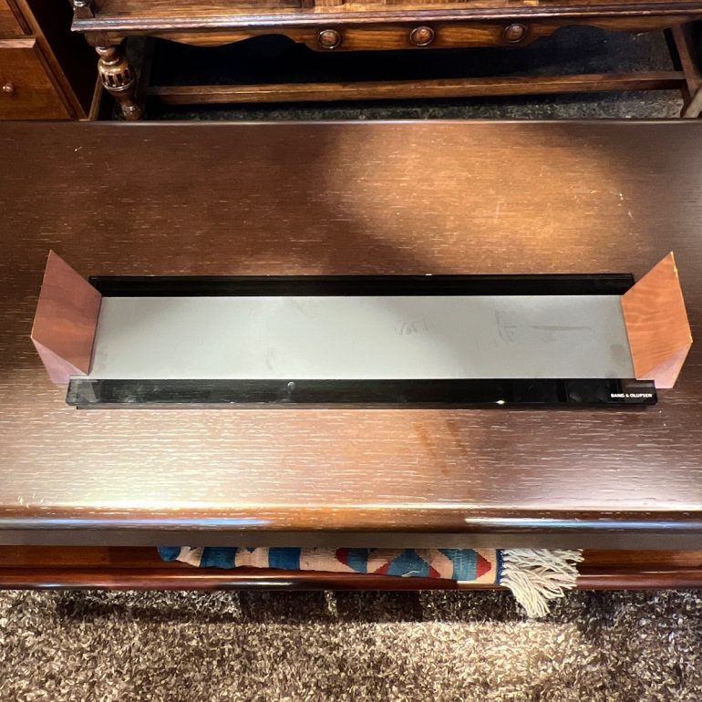 Bang & Olufsen バング＆オルフセン B&O CDラック ウッド×ガラス