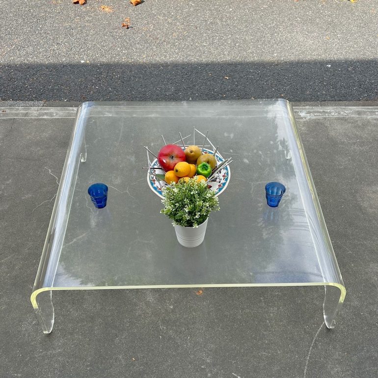 Cassina ixc/カッシーナイクスシー モダン ブーメランクリスタ ロー