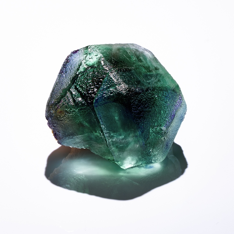 ナミビア・エロンゴ鉱山 フローライト原石 〈ケース付き〉＜BOOK掲載品