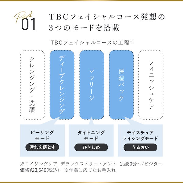 Qoo10] TBC アクアピールクリア 美顔器 超音波洗浄