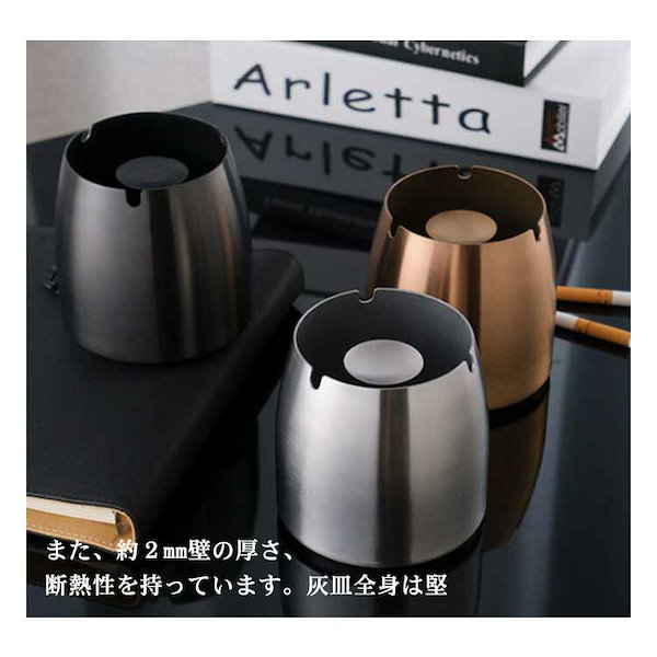 Qoo10] 2個セット 灰皿 蓋付き アイコス はい