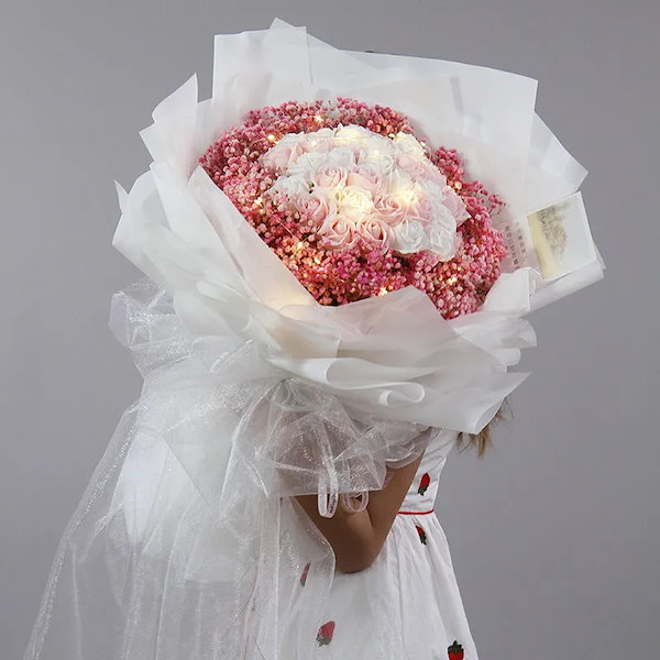 Qoo10] 【迅速な出荷】20Type 豪華花束母の