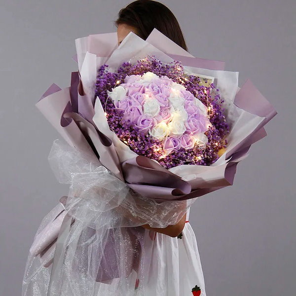 Qoo10] 【迅速な出荷】20Type 豪華花束母の