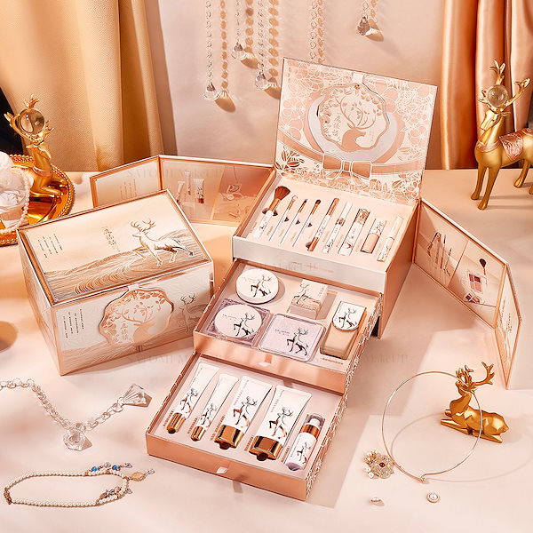 Qoo10] YOULIYOULA コフレスキンケアベースメイクポイントメイ