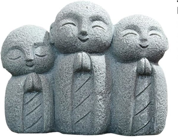 Qoo10] お地蔵さん 置物 ミニ 可愛い 御影石