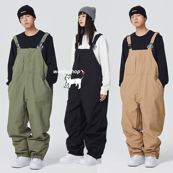 Qoo10] スノーボードウェア つなぎ 上下 メンズ