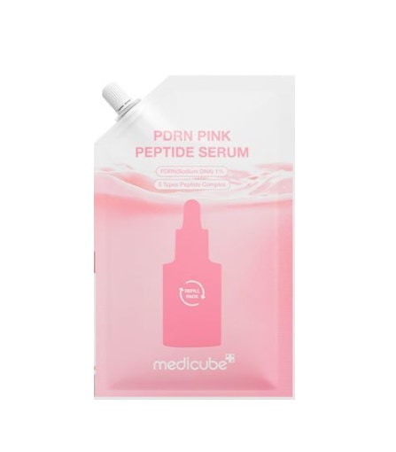 Qoo10] メディキューブ PDRNピンクペプチドアンプル リフィル