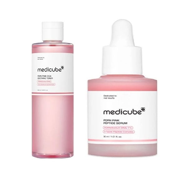 Qoo10] メディキューブ 【正規品】 PDRNトナー＋アンプルセッ