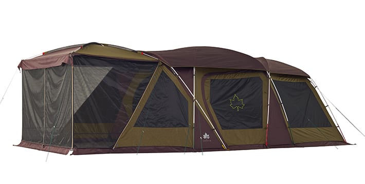 圧倒的な存在感と居住性！LOGOS最高峰の3ルームテント『プレミアム 3