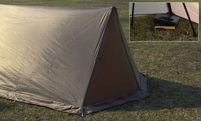自立式だから初心者でも簡単設営♪ハイランダーから自立式パップ型