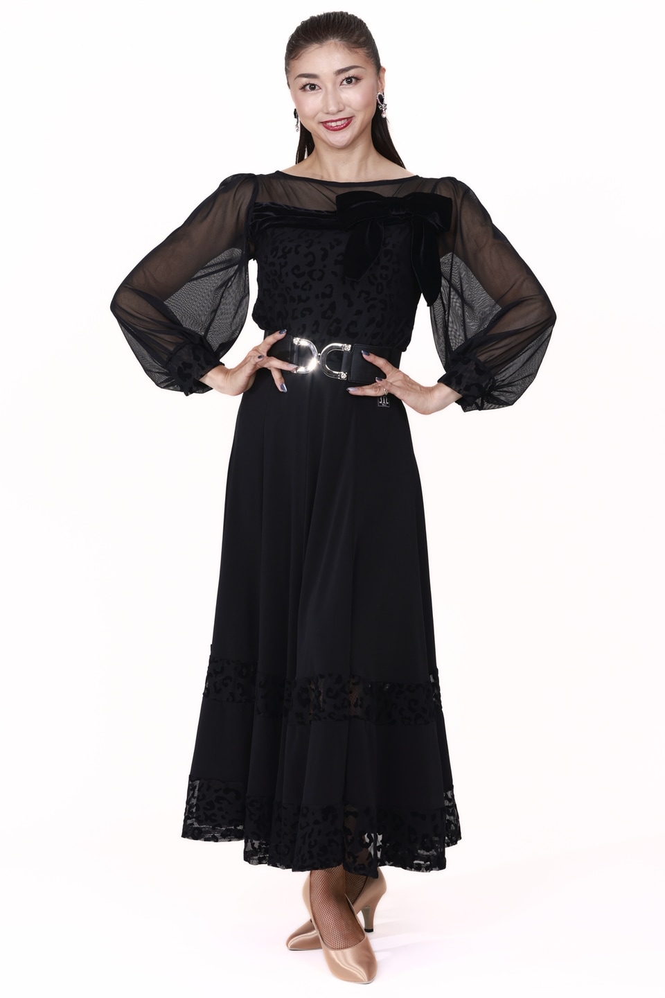 タカダンス MUSE ブラウス KRMUBL35｜社交ダンス ダンスウエア