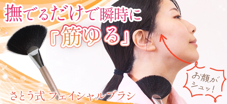 さとう式 フェイシャルブラシ｜トータルヘルスデザイン公式ショップWEB本店