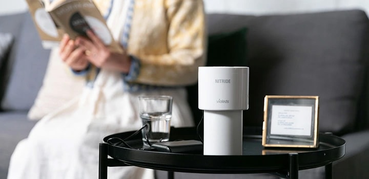 ナイトライド 殺菌消臭器 LEDPURE ledピュア AH2（消臭効果 車載可