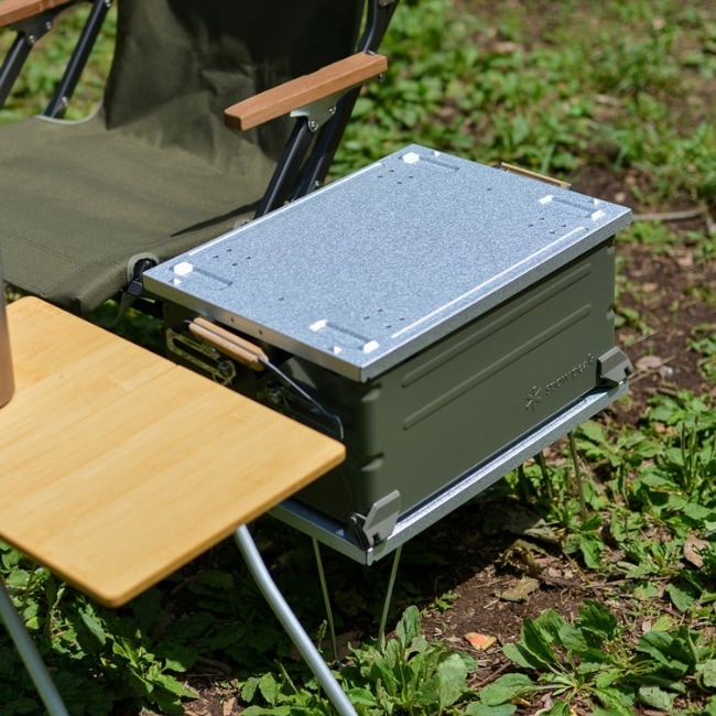 スノーピーク snow peak シェルフコンテナ リッドラック 25 | ガレージ