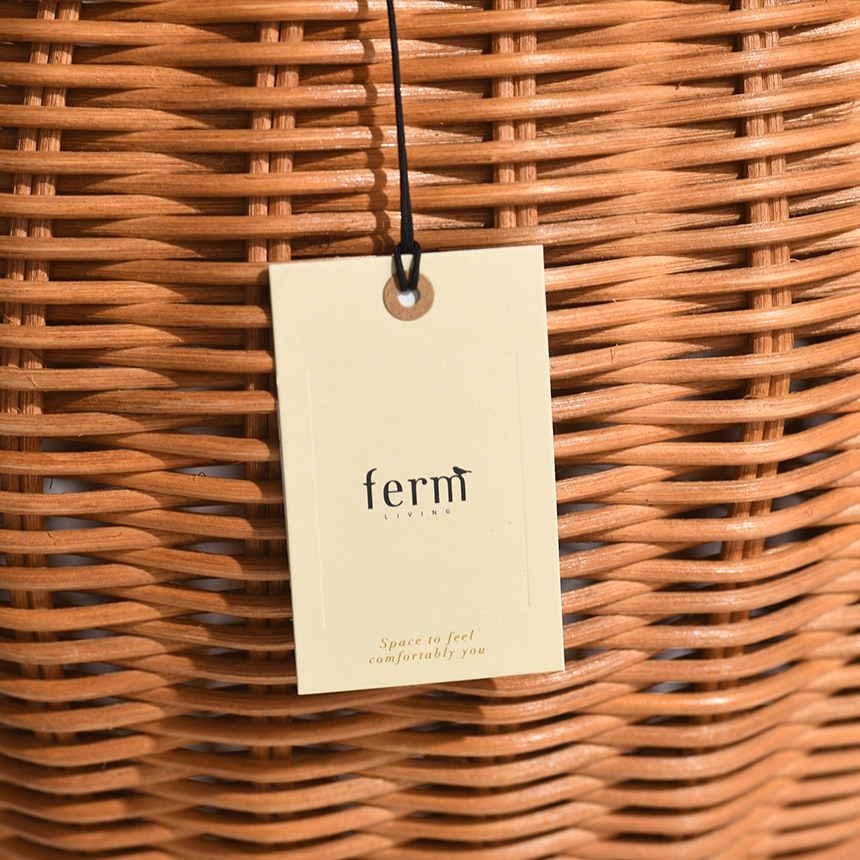 ferm LIVING Apple Braided Storage リンゴのカゴ Lサイズ おしゃれ