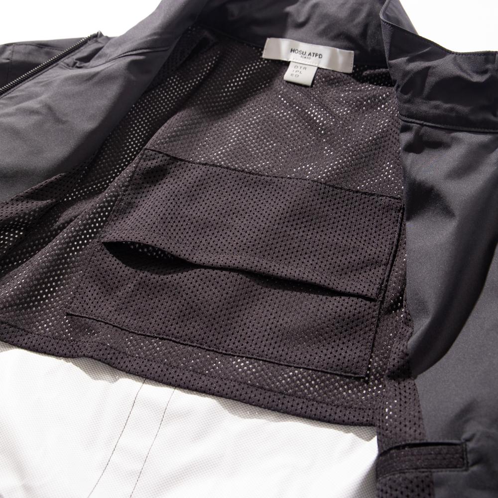 三ツ星セットアップ】HOSU 撥水ストレッチナイロンブルゾン