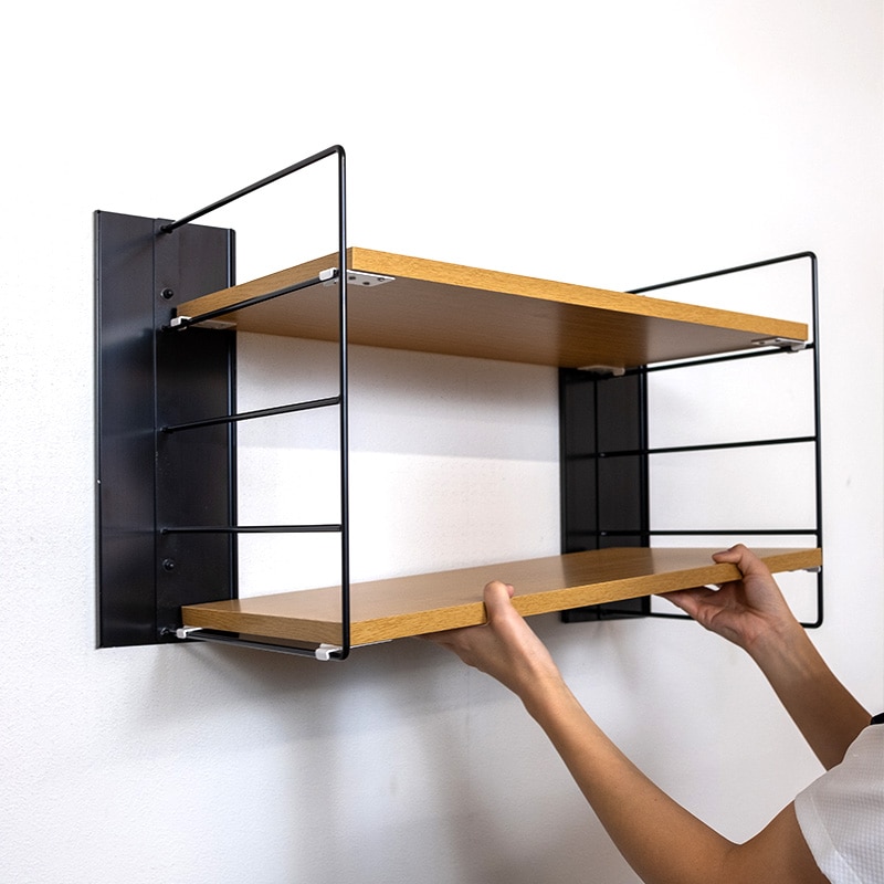 壁美人 ラダーシェルフセット H400タイプ 白 | すべての商品 | 壁面