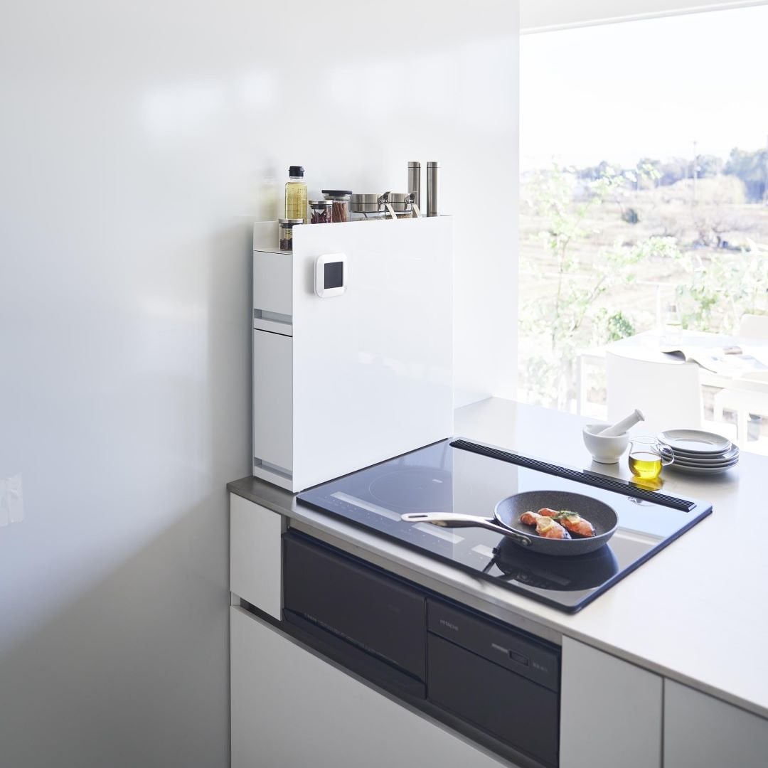 tower】隠せる調味料ラック 2段｜キッチン用品,キッチン収納｜kurasso