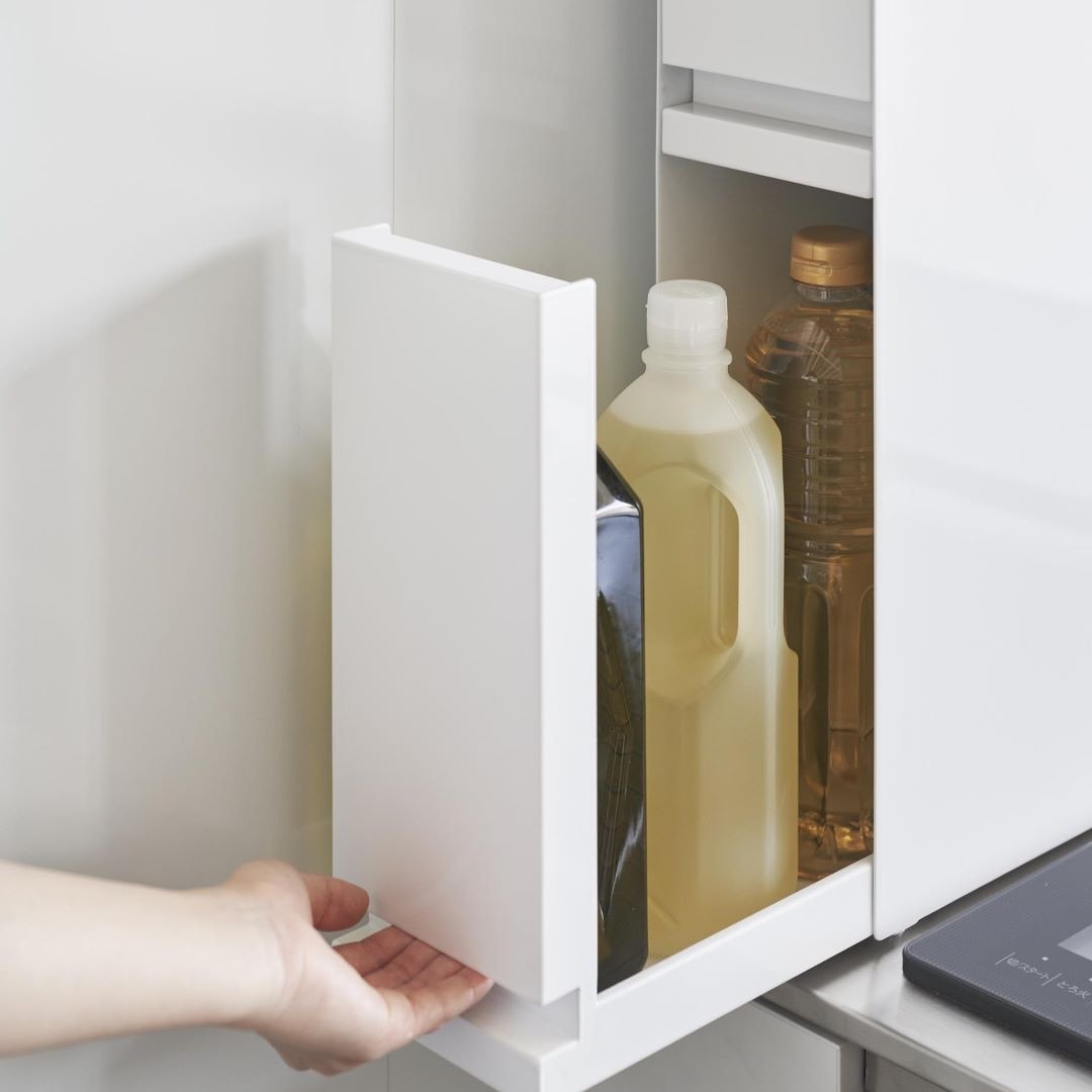 tower】隠せる調味料ラック 2段｜キッチン用品,キッチン収納｜kurasso