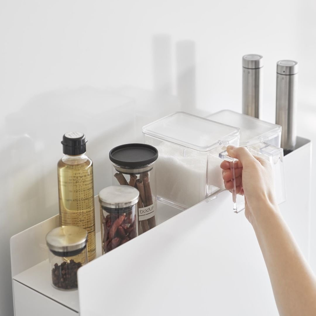 tower】隠せる調味料ラック 2段｜キッチン用品,キッチン収納｜kurasso