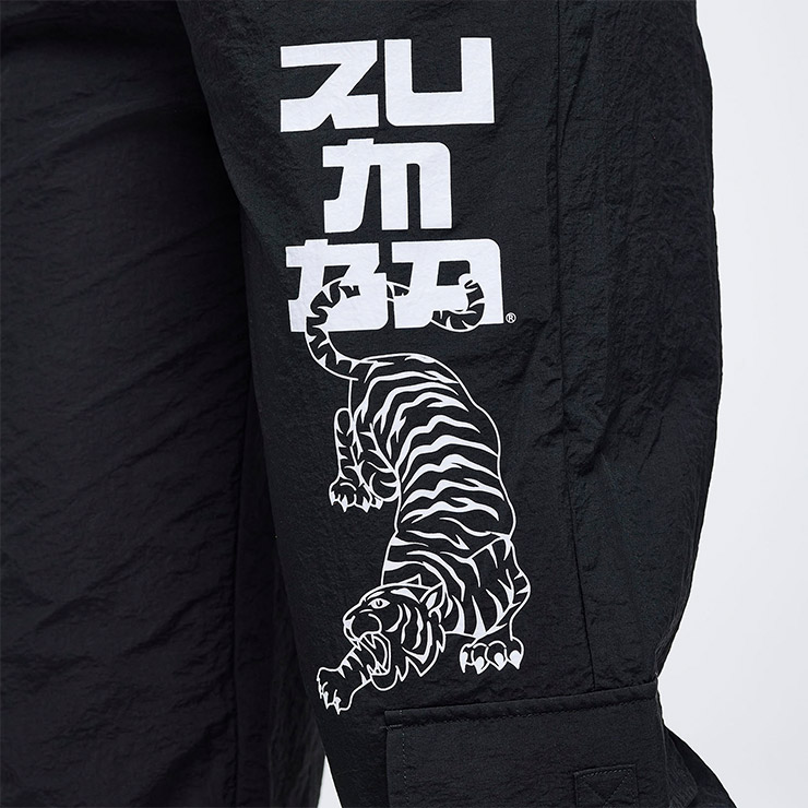 ZUMBA ズンバ 正規品 ウェア レディース カーゴパンツ 虎 ロゴ