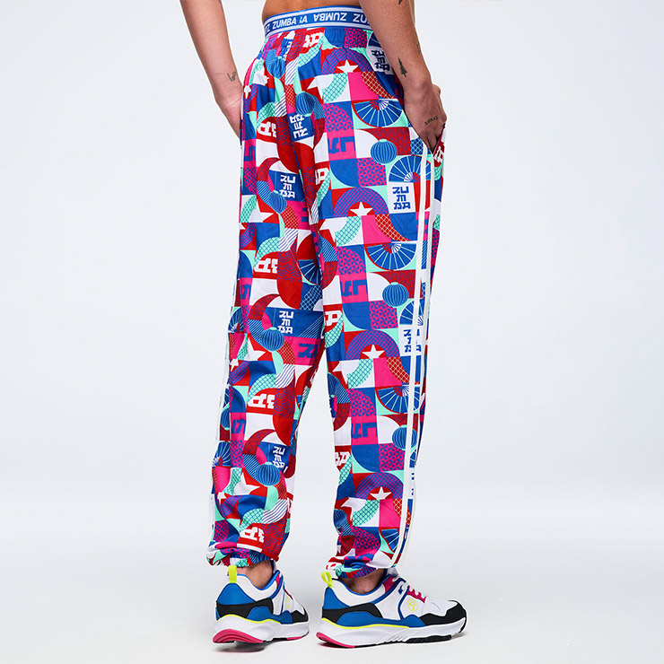 ZUMBA ズンバ 正規品 ウェア レディース パンツ スラウチパンツ 総柄