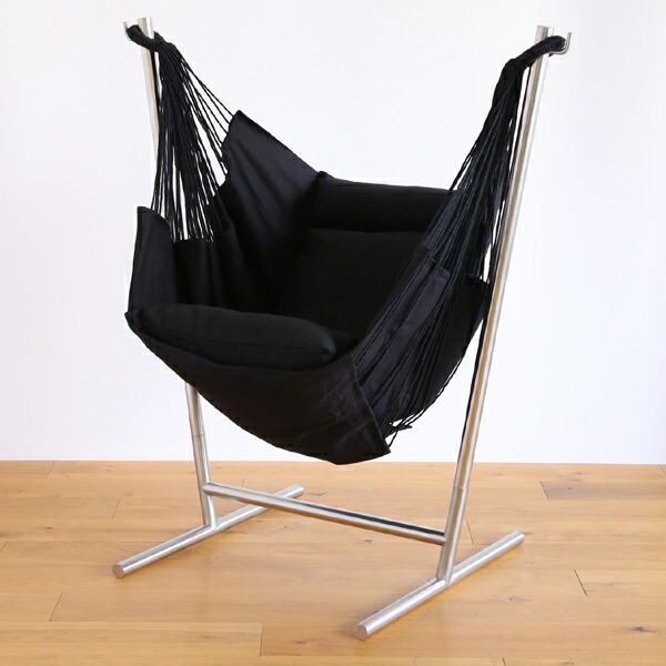 自立式ハンモック、省スペースで室内でおすすめ 2way仕様のハンモック
