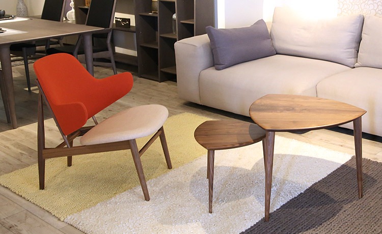 kitani(キタニ) イージーチェア/椅子 IL-10 ウォールナット無垢材