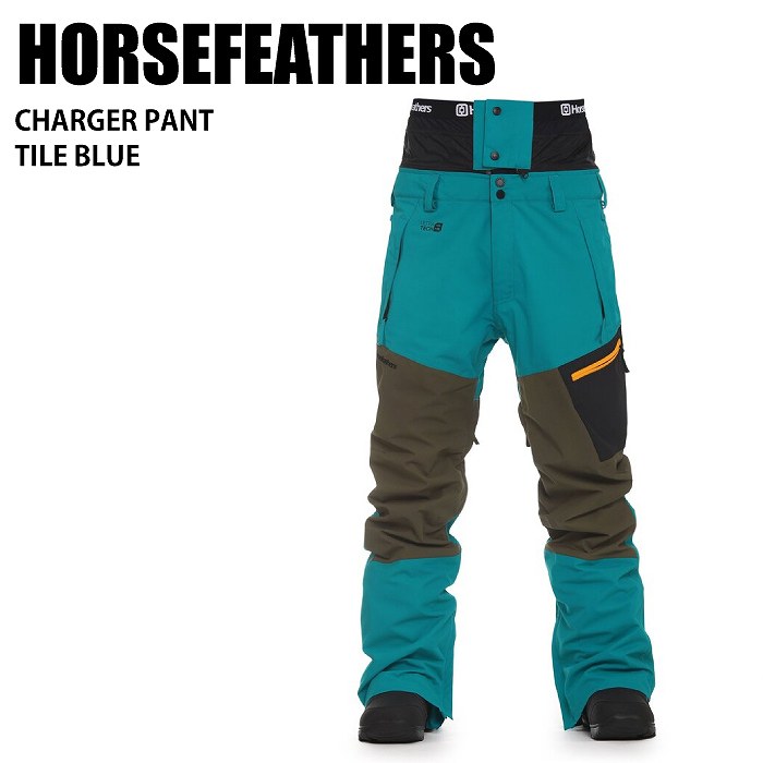 HORSEFEATHERS ホースフェザーズ CHARGER PANT TILE BLUE 23-24