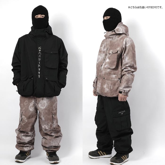 NOMADIK ノマディック 777 JKT BLACK 24-25 ウエア メンズ ジャケット