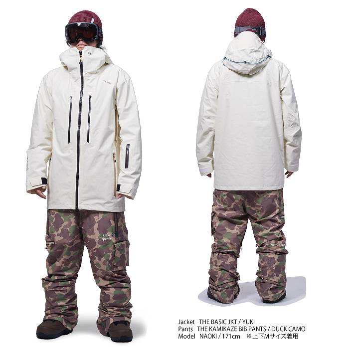 REW アールイーダブリュ BASIC JKT YUKI 24-25 ボードウエア ユニ