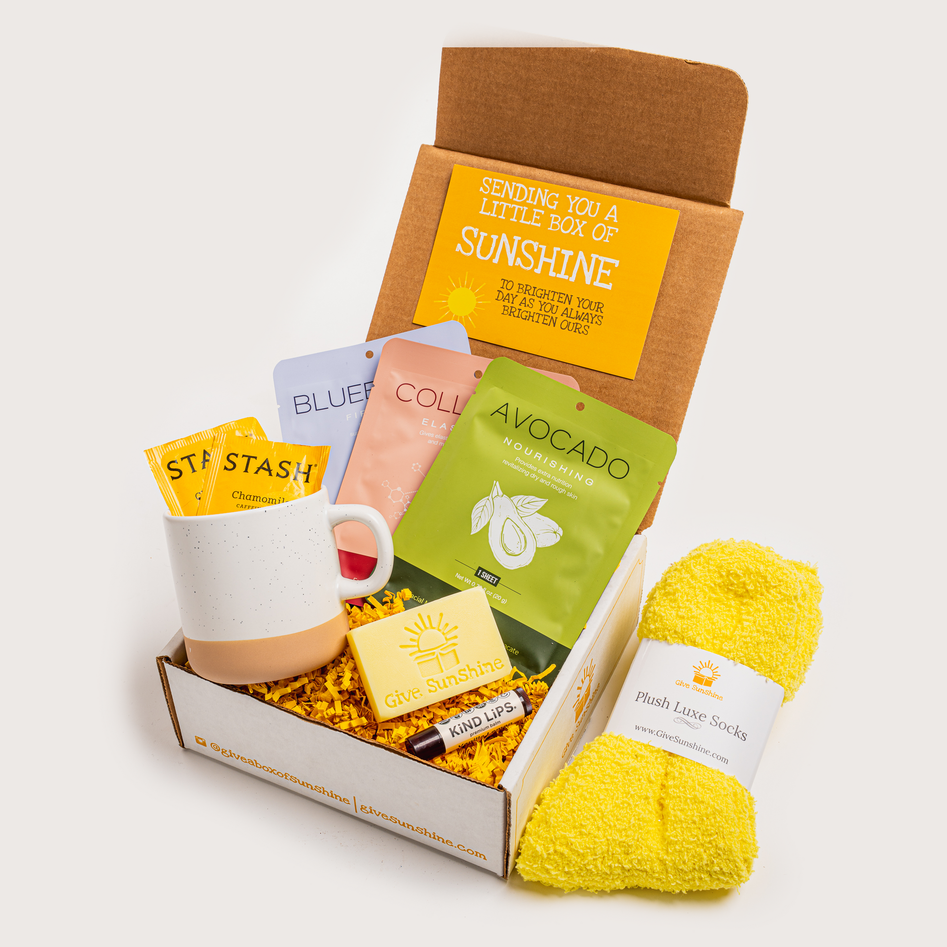 Bright and Relaxing Gift Box – Give Sunshine