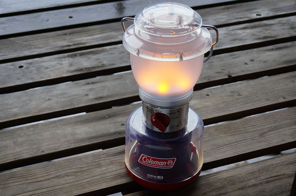 コールマン(Coleman)CPX6 リバーシブルLEDランタン3 レビュー 防災