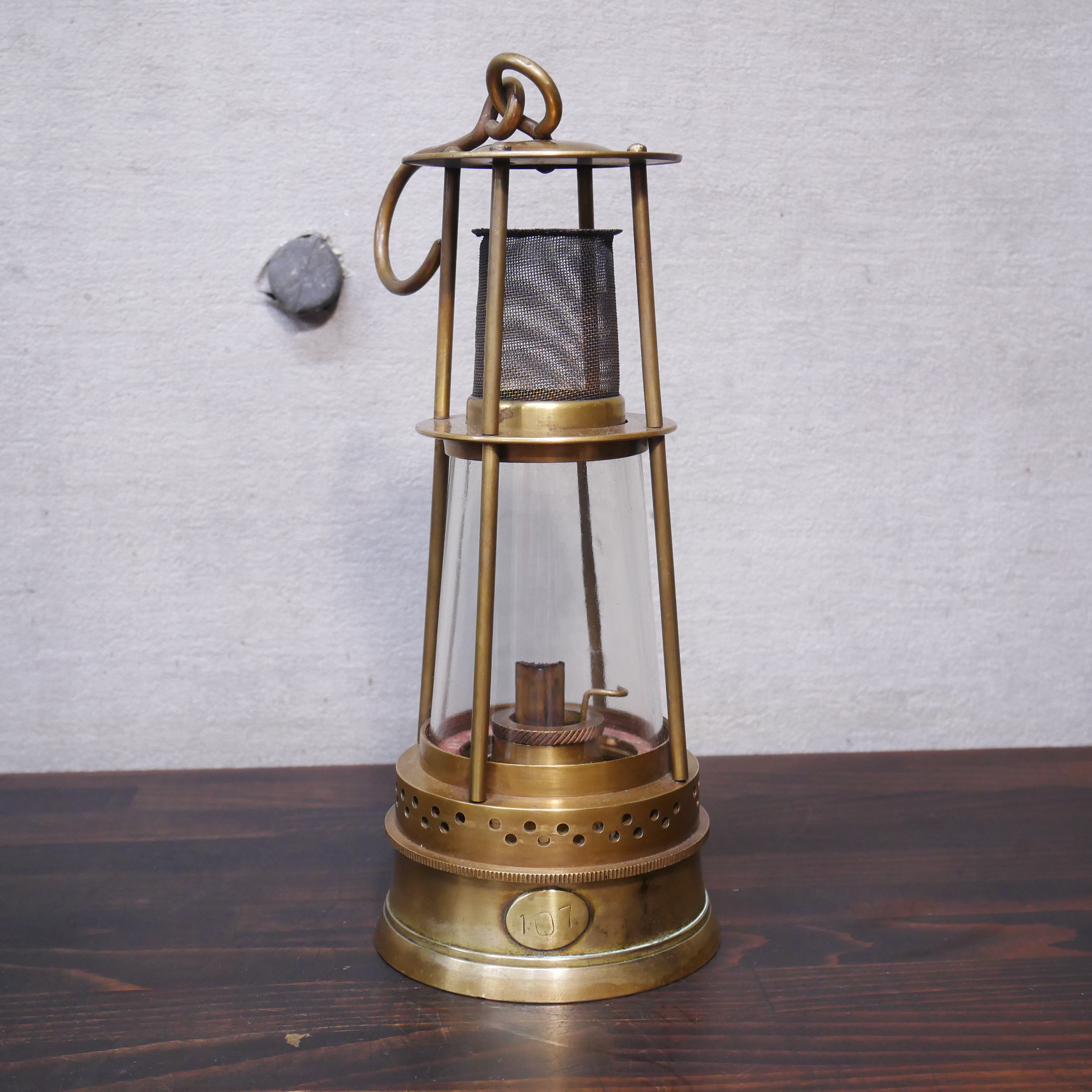 真鍮製マイナーズランタン | goodcamper