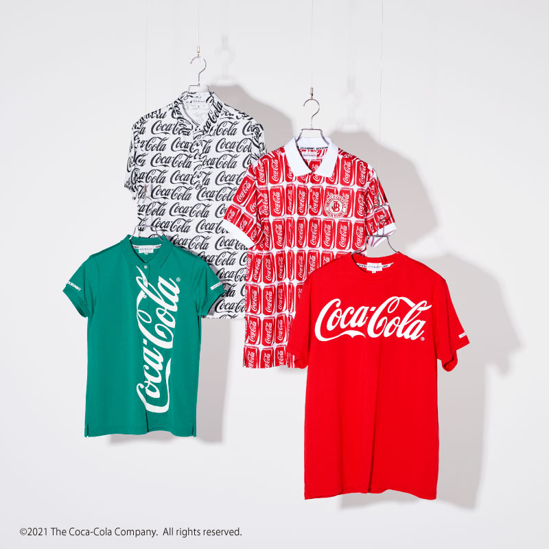 限定コラボ ビックロゴ ジャックバニー×コカコーラゴルフ スカート白