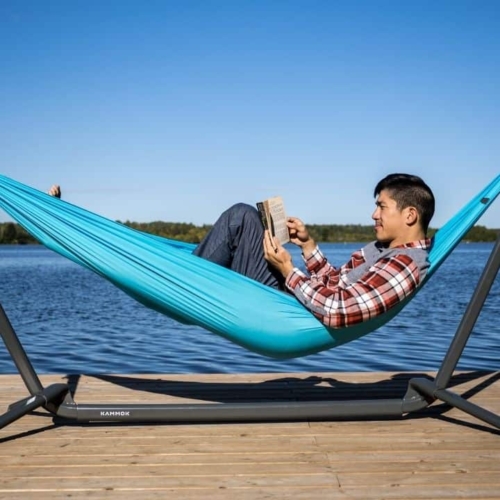 Best Portable Hammock Stand - Kammok Swiftlet Review - Going