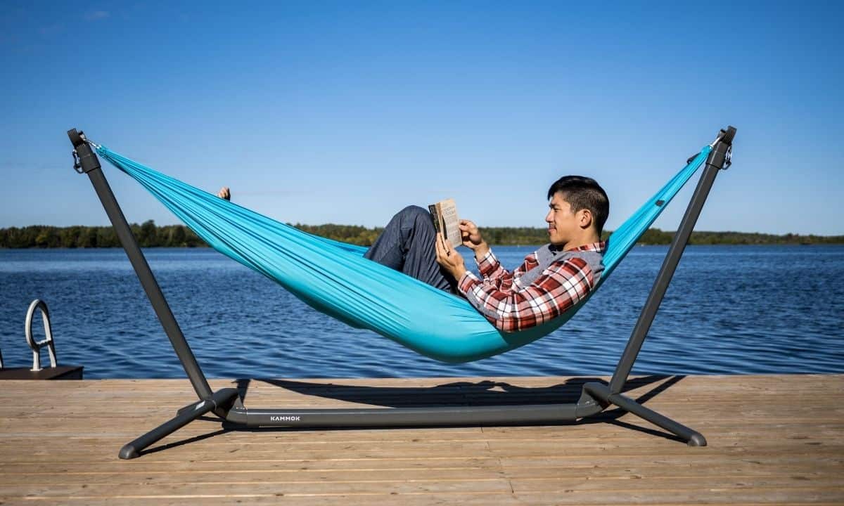 Best Portable Hammock Stand - Kammok Swiftlet Review - Going
