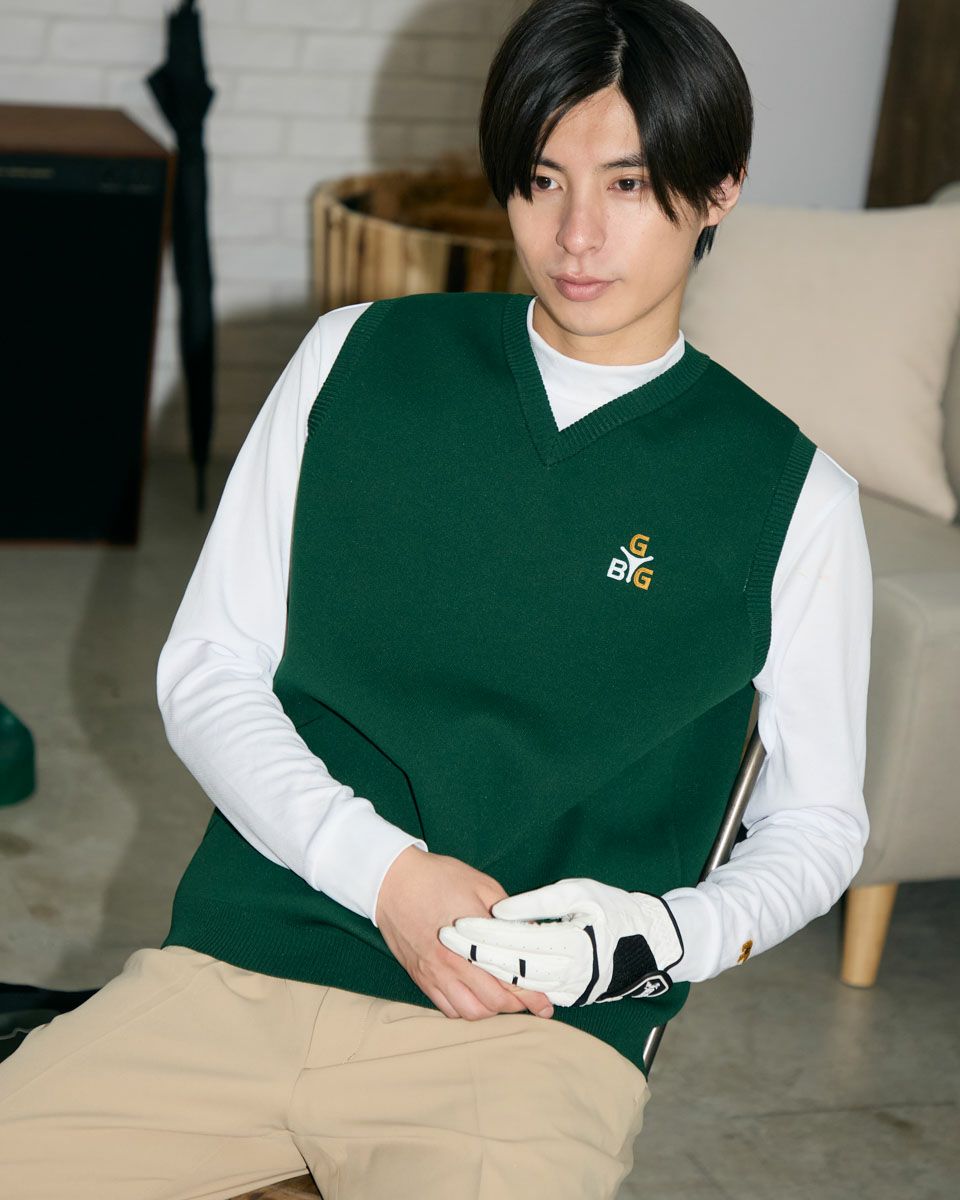 GB GOLFBEAR ニットベスト | ゴールデンベアストア