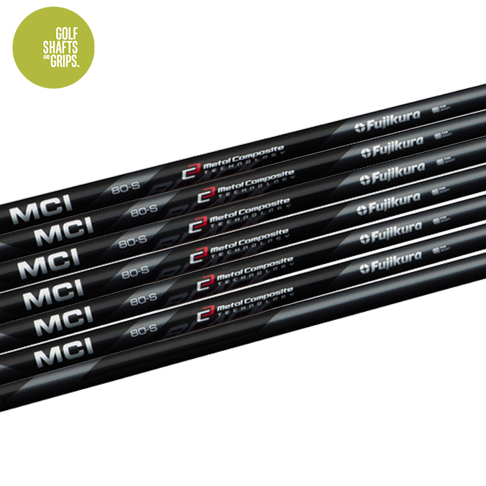Fujikura MCI 80 BLACK Shaft Iron Taper tip 0.355 #4-PW set - Golf