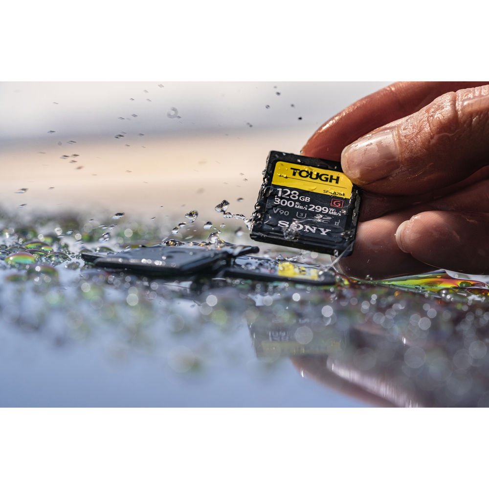 Sony 128GB SF-G Tough Series UHS-II SDXC Memory Card - GP Pro