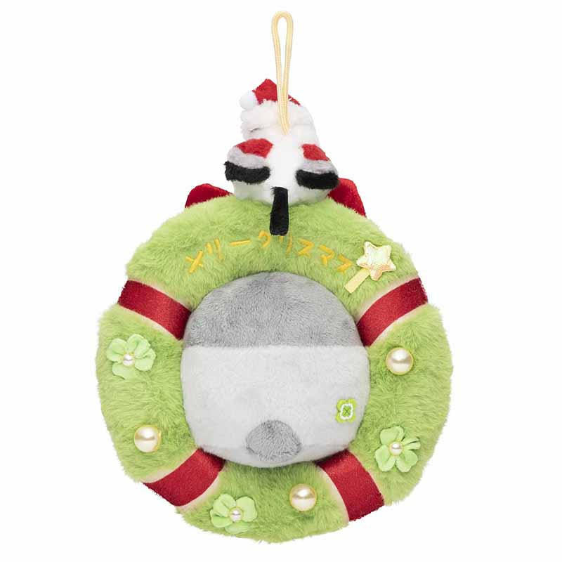 Christmas wreath plush toy M – グレイ・パーカー・サービス