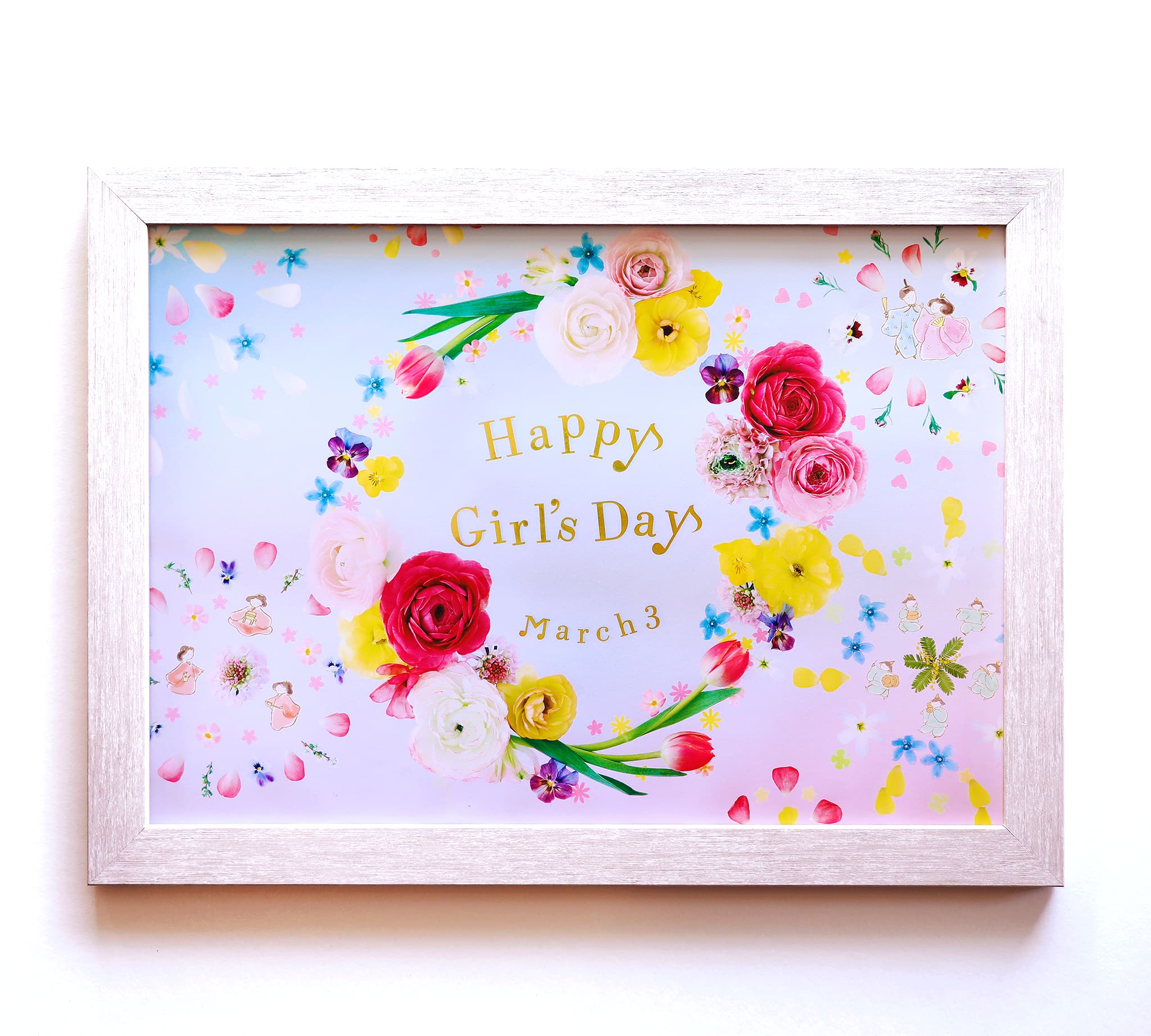 雛人形 ポスター blossom | グラこころ