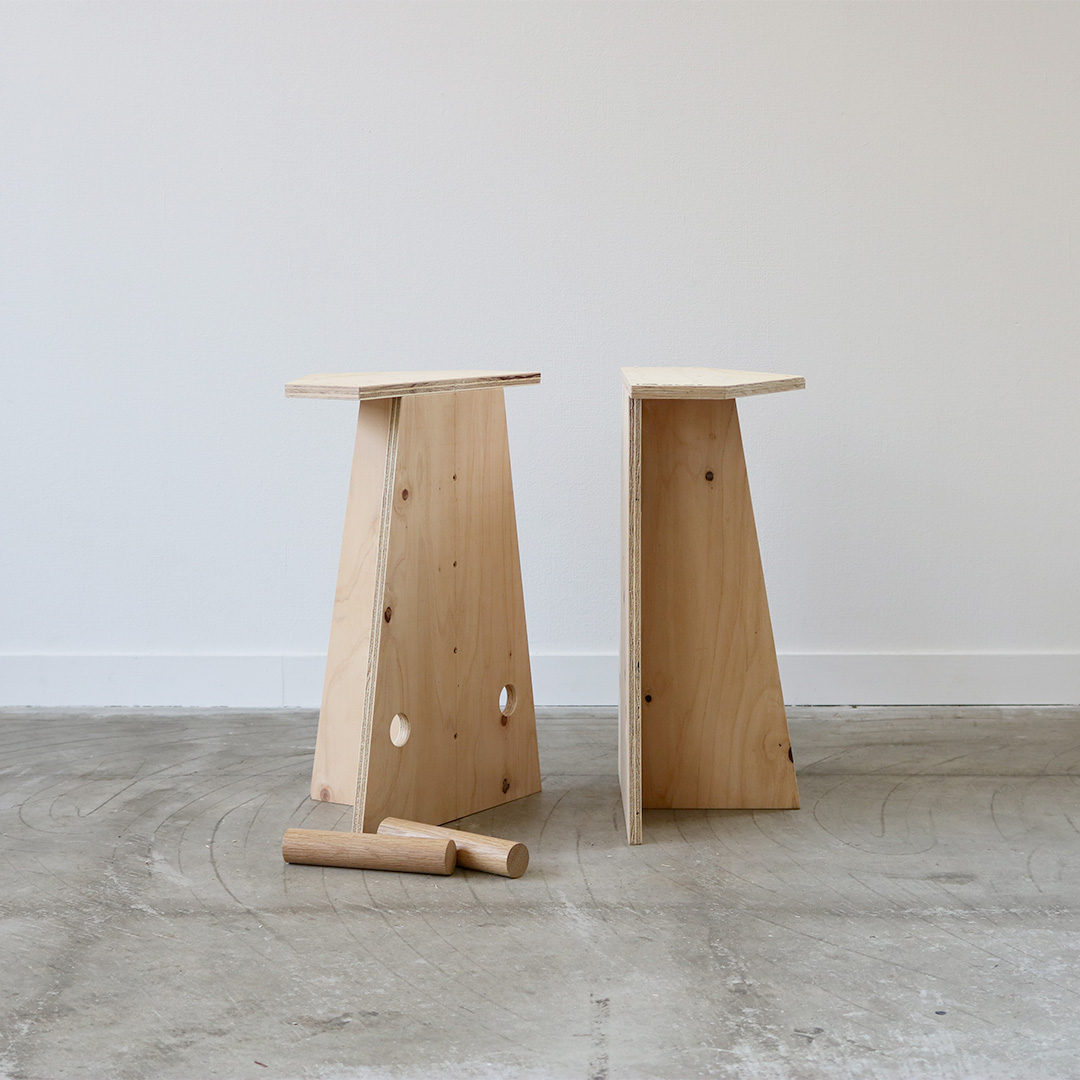 rokkaku stool［ロッカクスツール］｜スツール・花台｜graf