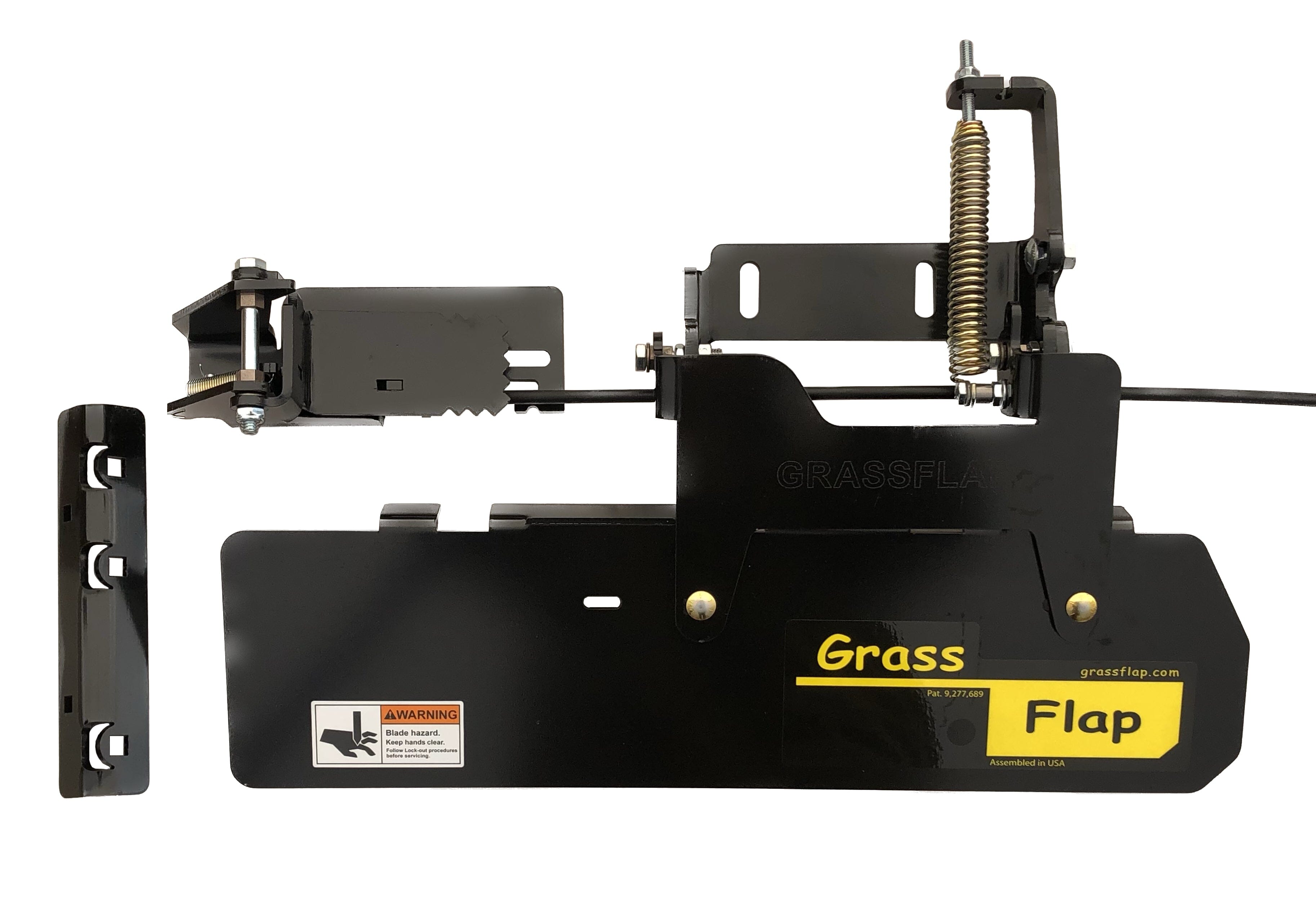 44WM70-5D GrassFlap® brand chute blocker Direct Bolt with Steel Blocke