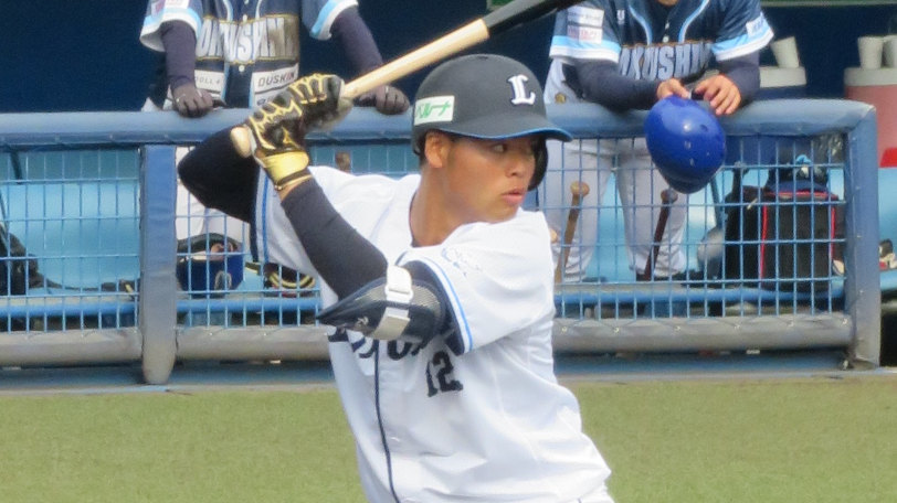 西武育成ドラフト4位・是澤涼輔がデビュー戦でマルチ安打「小関コーチ