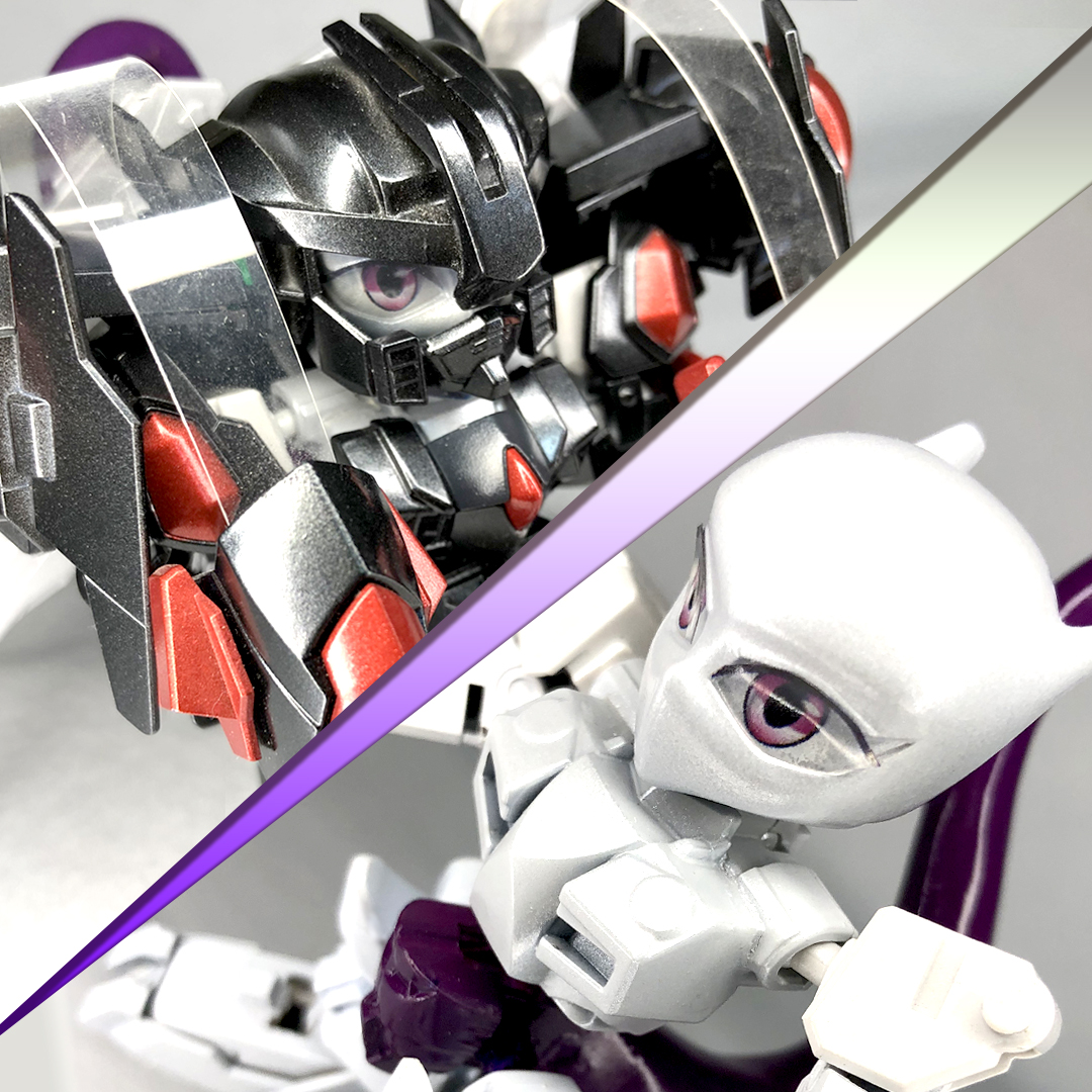 ポケモンガンプラ】ミュウツー/アーマードミュウツー｜コン◎SD