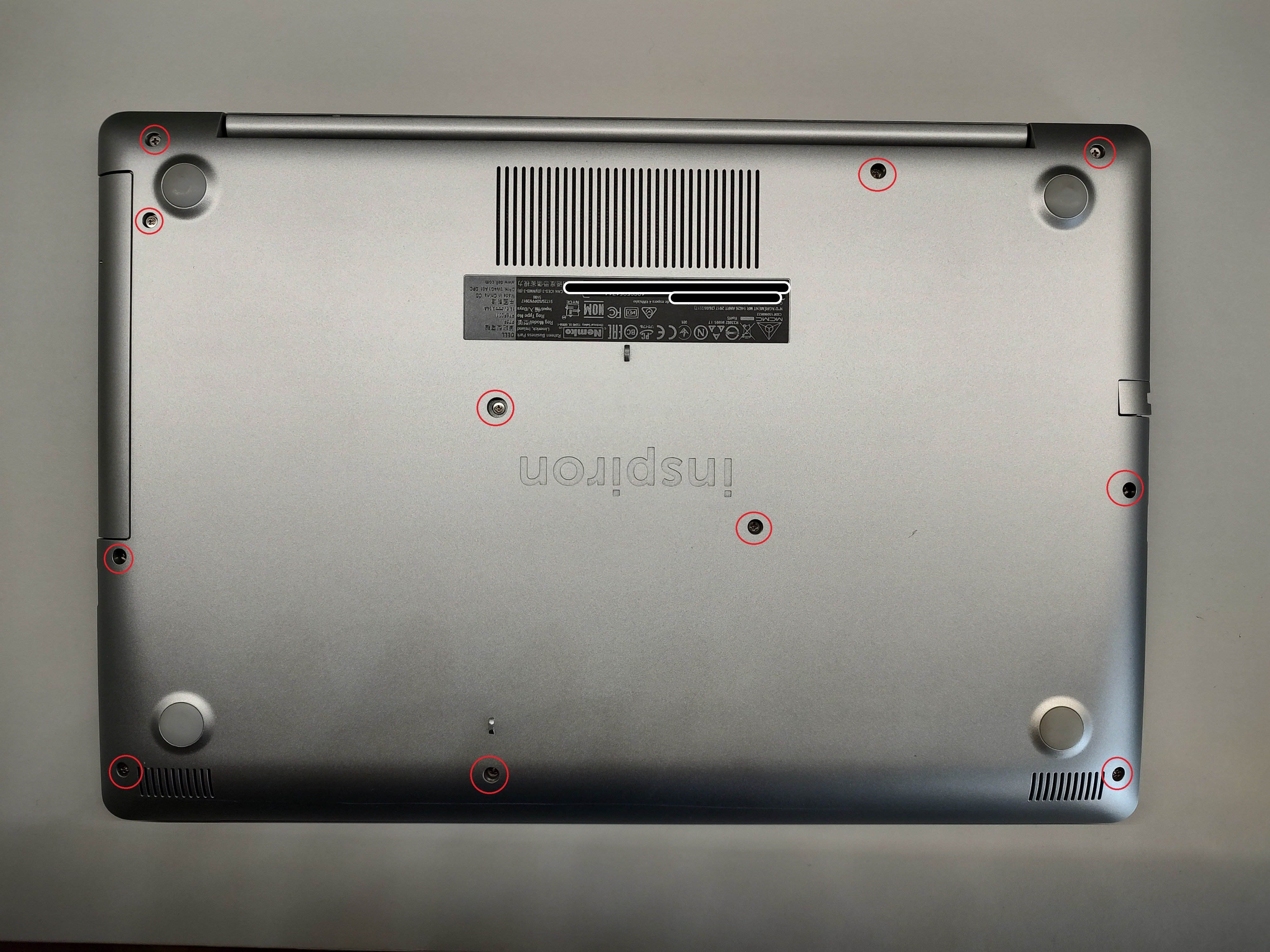 Dell Inspiron 5570 メモリとスレージのアップグレード - iFixit 修理