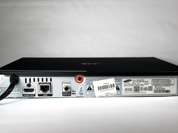 Samsung BD-JM57C Open Button Replacement - iFixit Repair Guide